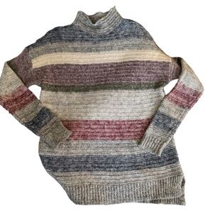 American Eagle Striped Multicolor Women's Sweater